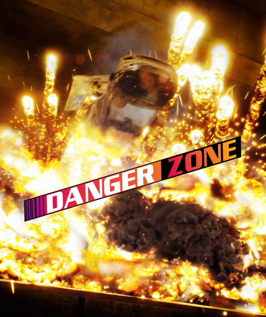 Danger Zone Game features the biggest and best car crashes