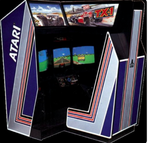 TX-1 arcade cabinet