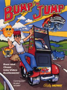 Bump N Jump arcade flyer