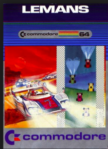 Le Mans Commodore 64 European box art