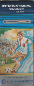 C64 International Soccer cart box art