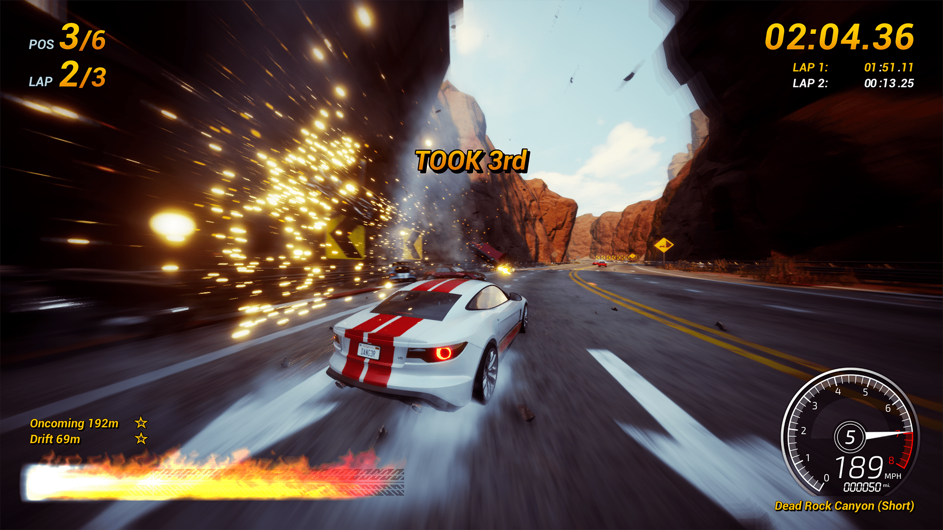 Arcade Racing Game Dangerous Driving 19 Single Player Online