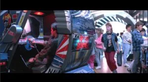 Edward Furlong playing "Afterburner" in "Terminator 2 Judgment Day"