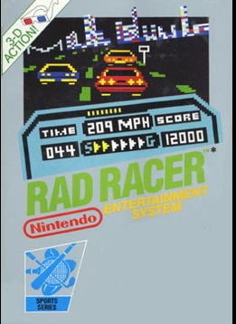 Rad Racer box art