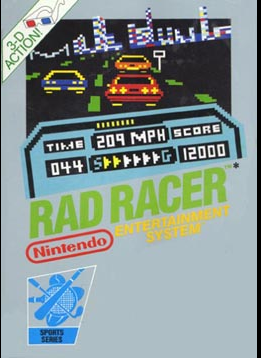  Rad Racer box art