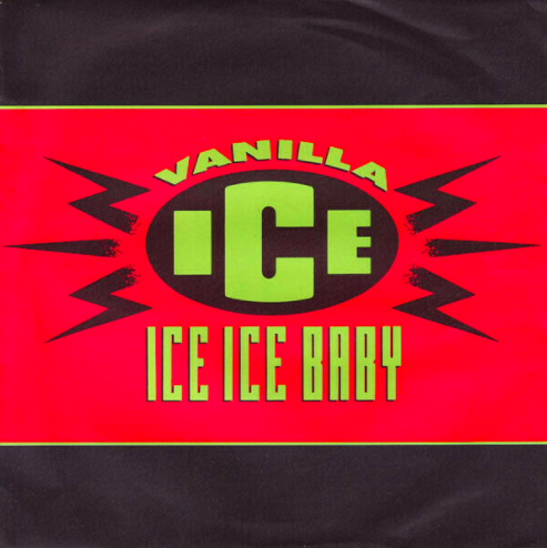 Vanilla Ice record sleeve